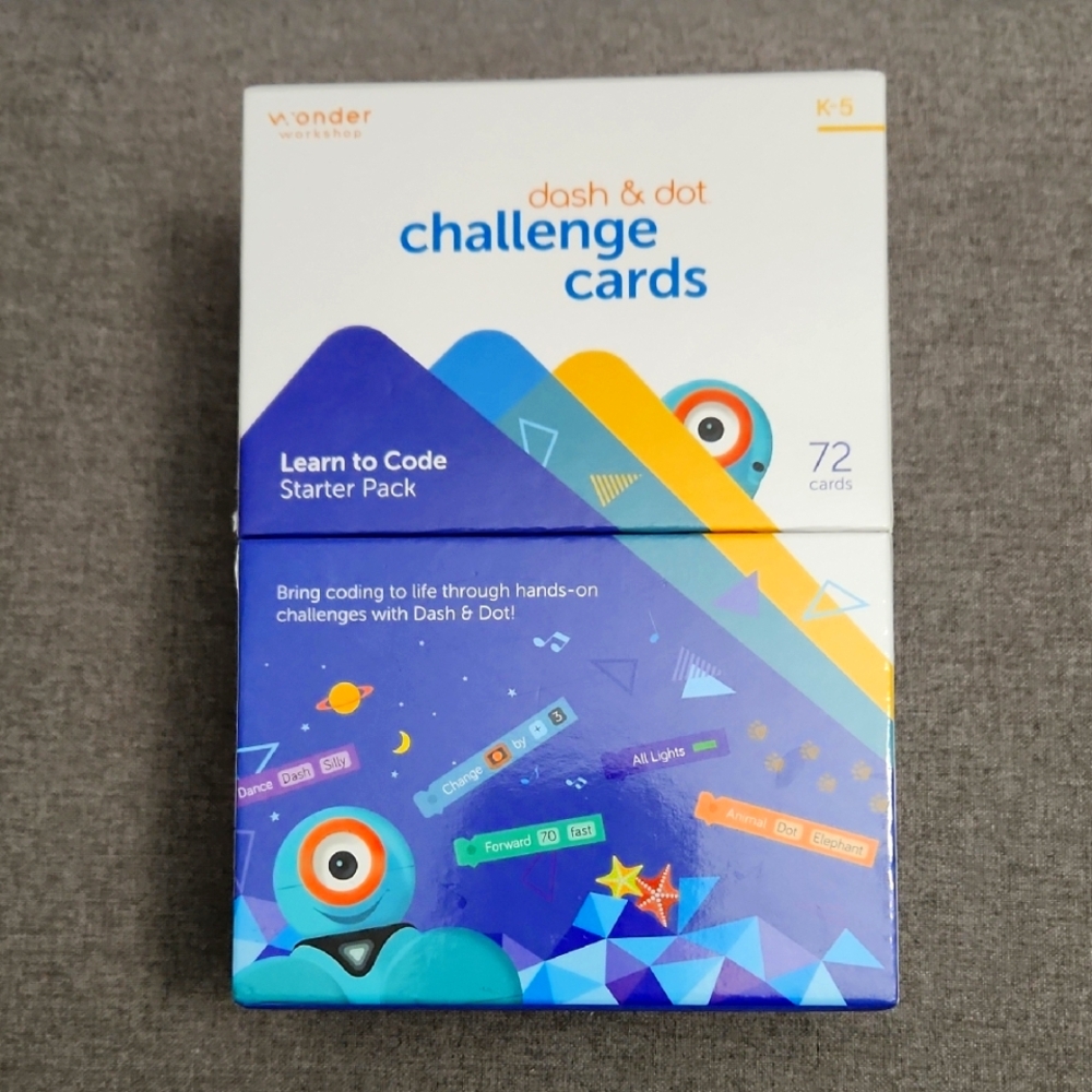Wonder Workshop Dash & Dot Challenge Cards - Learn to Code